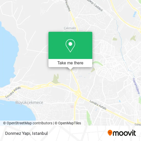 Donmez Yapı map