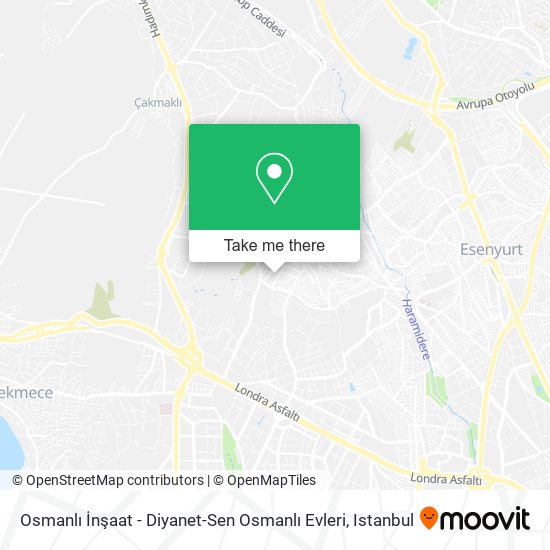 Osmanlı İnşaat - Diyanet-Sen Osmanlı Evleri map