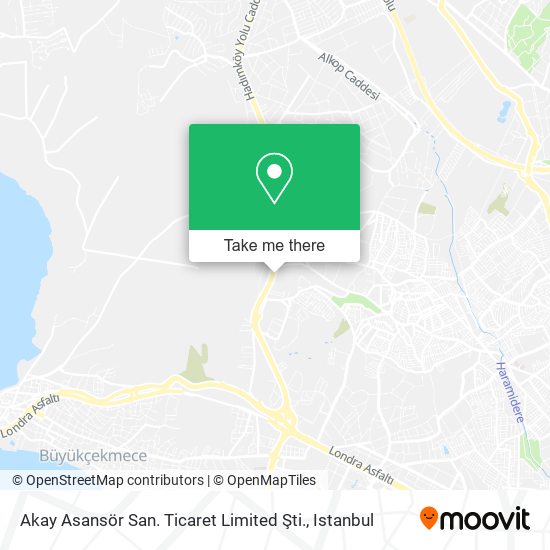 Akay Asansör San. Ticaret Limited Şti. map