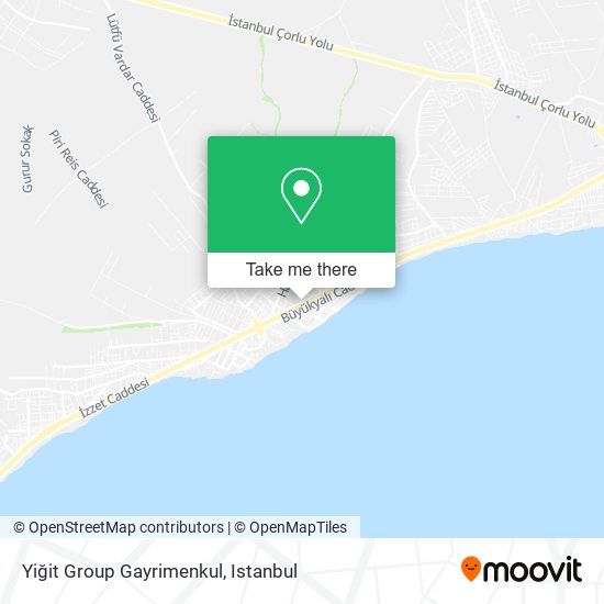Yiğit Group Gayrimenkul map