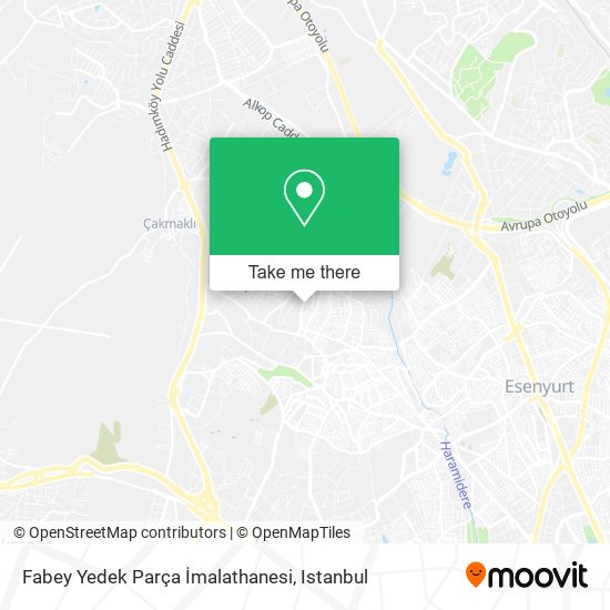 Fabey Yedek Parça İmalathanesi map