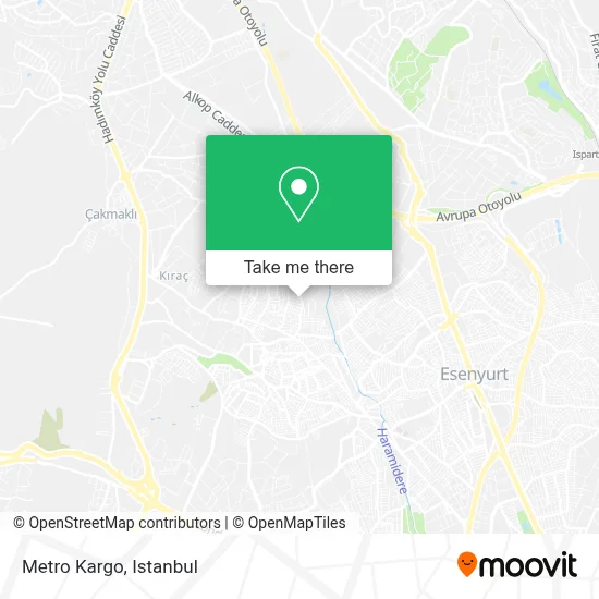 Metro Kargo map