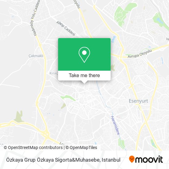 Özkaya Grup Özkaya Sigorta&Muhasebe map