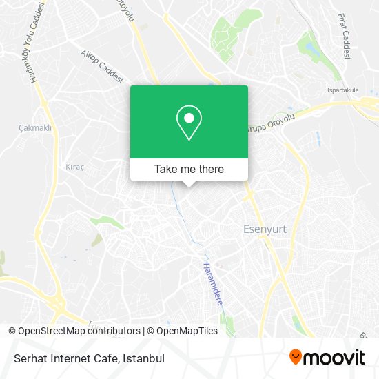 Serhat Internet Cafe map