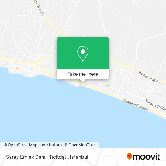 Saray Emlak Dahili Ticltdşti map