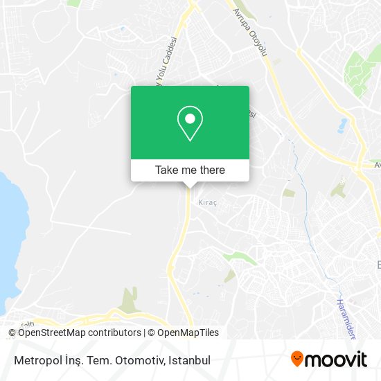 Metropol İnş. Tem. Otomotiv map