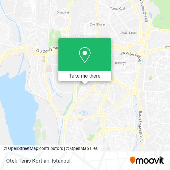 Otek Tenis Kortlari map