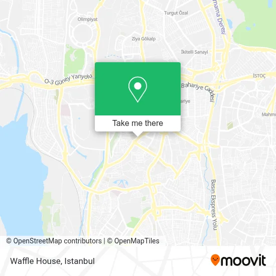 Waffle House map