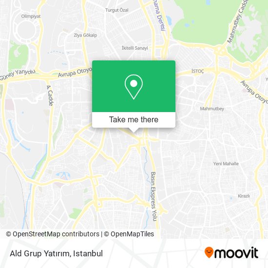 Ald Grup Yatırım map