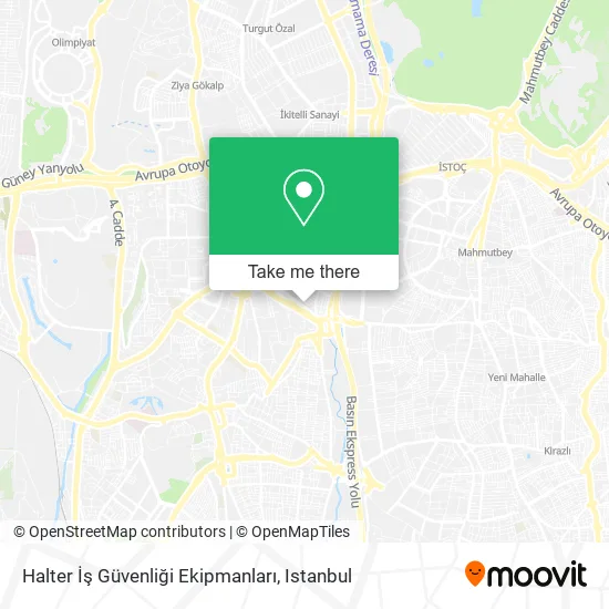 Halter İş Güvenliği Ekipmanları map