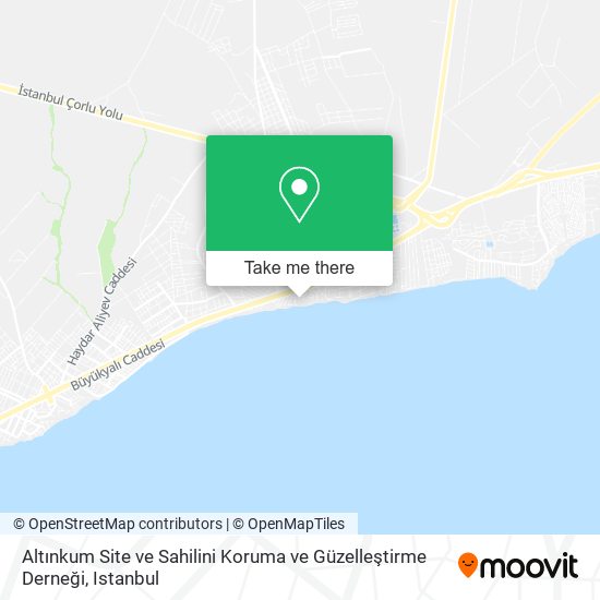 Altınkum Site ve Sahilini Koruma ve Güzelleştirme Derneği map