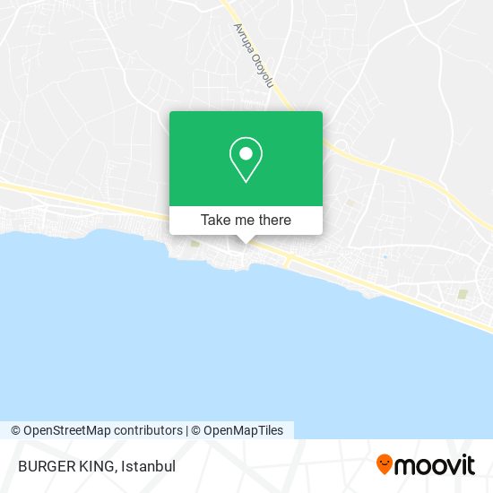 BURGER KING map