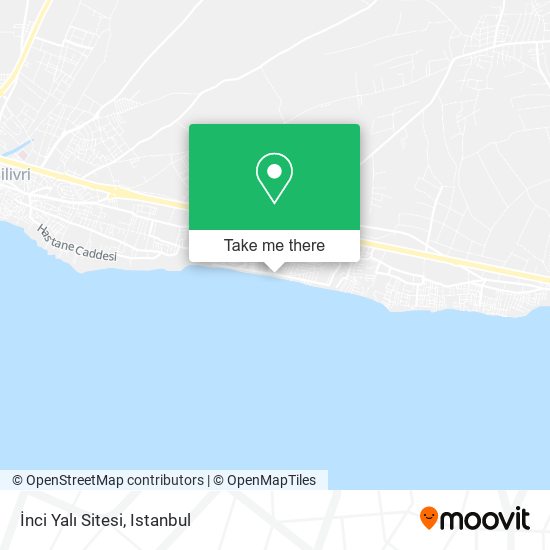 İnci Yalı Sitesi map
