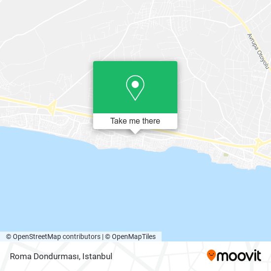 Roma Dondurması map