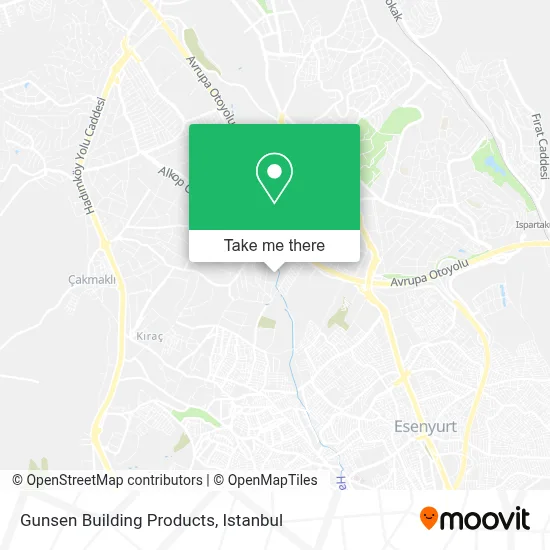 Gunsen Building Products map