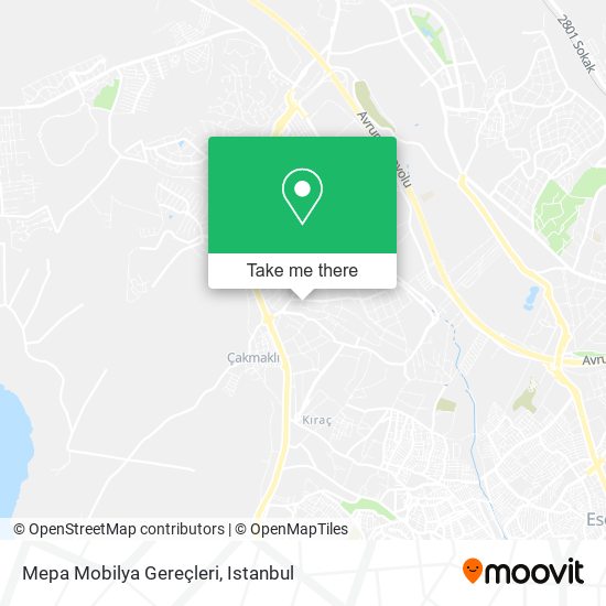 Mepa Mobilya Gereçleri map