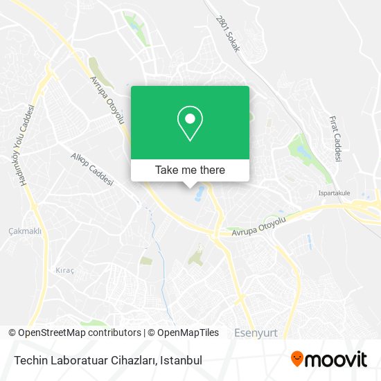 Techin Laboratuar Cihazları map