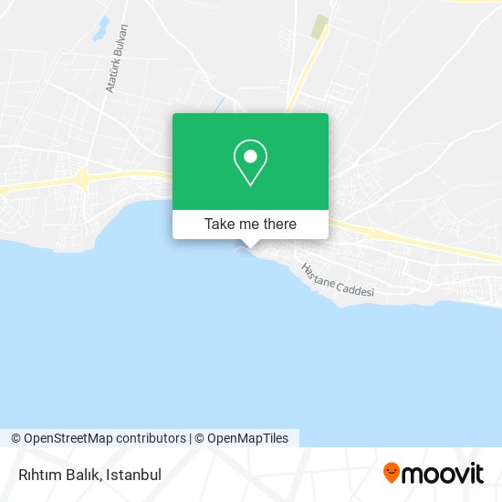 Rıhtım Balık map