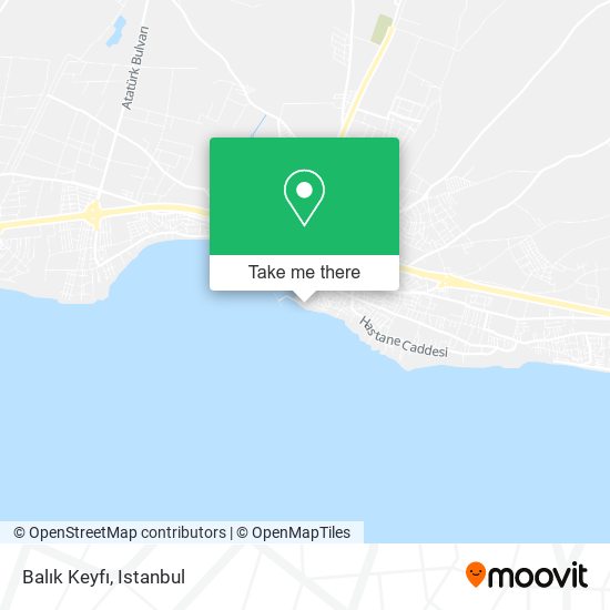 Balık Keyfı map