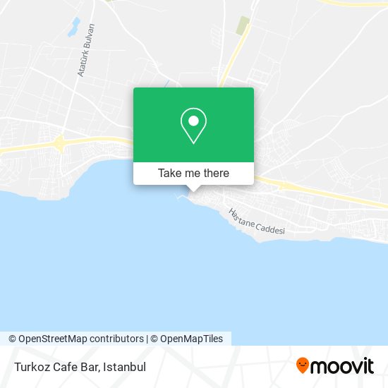 Turkoz Cafe Bar map