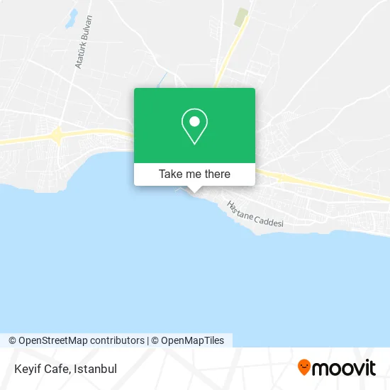 Keyif Cafe map