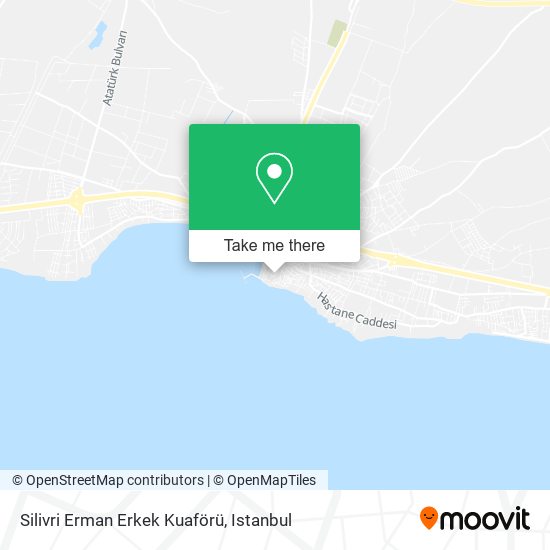 Silivri Erman Erkek Kuaförü map