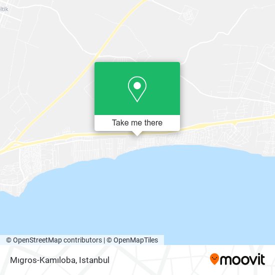 Mıgros-Kamıloba map