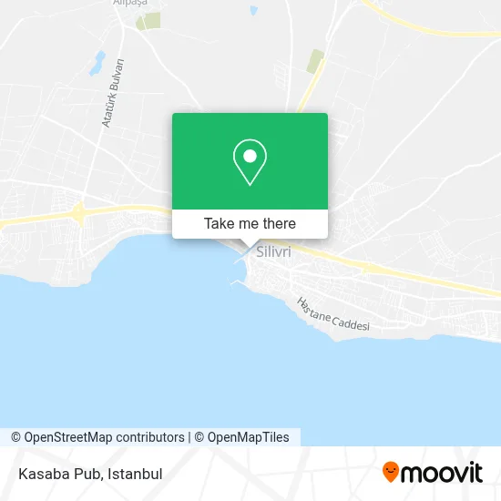 Kasaba Pub map