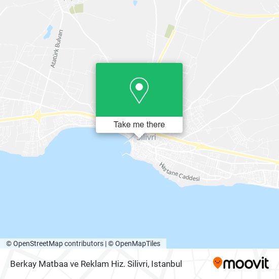 Berkay Matbaa ve Reklam Hiz. Silivri map