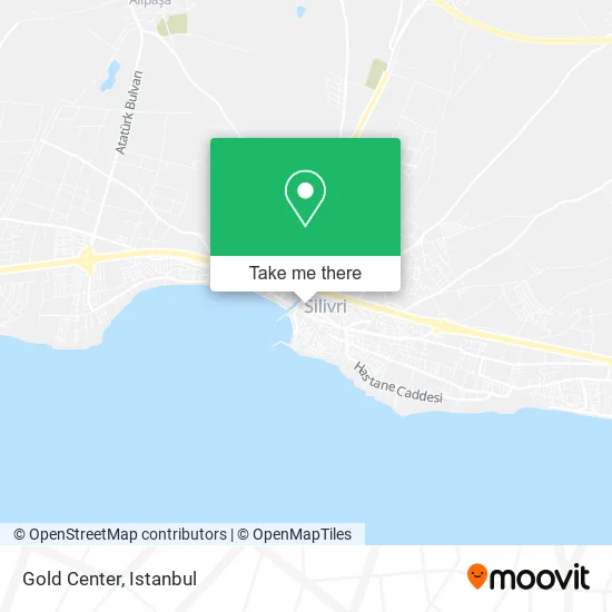 Gold Center map