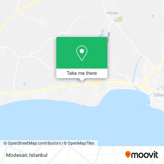 Modesan map