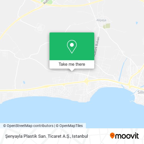 Şenyayla Plastik San. Ticaret A.Ş. map