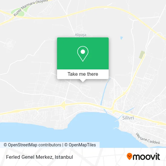 Ferled Genel Merkez map