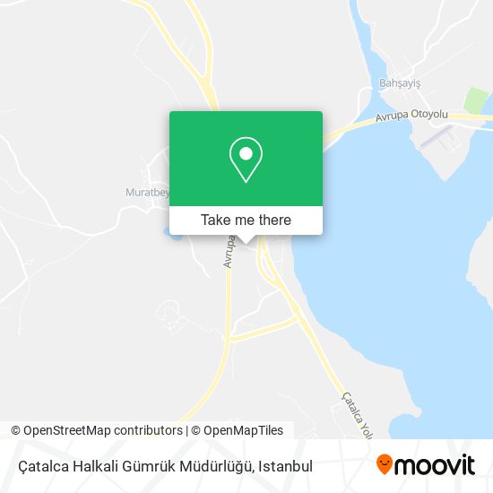 Çatalca Halkali Gümrük Müdürlüğü map