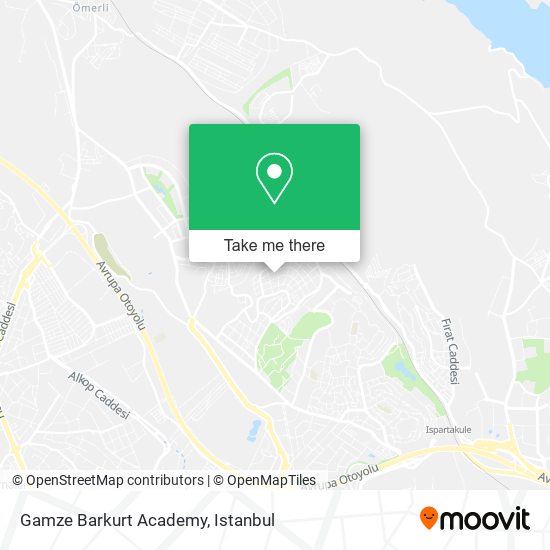 Gamze Barkurt Academy map