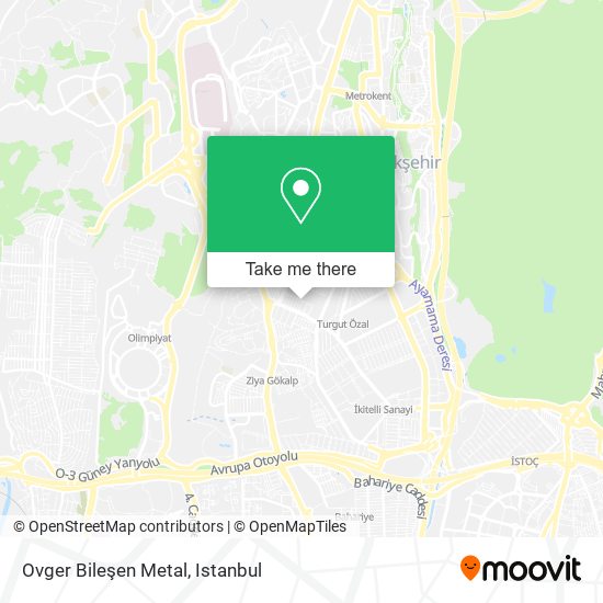 Ovger Bileşen Metal map