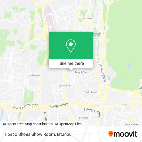 Fosco Shoes Show Room map