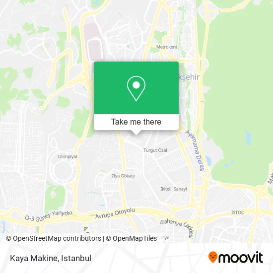 Kaya Makine map