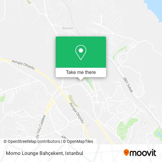 Momo Lounge Bahçekent map