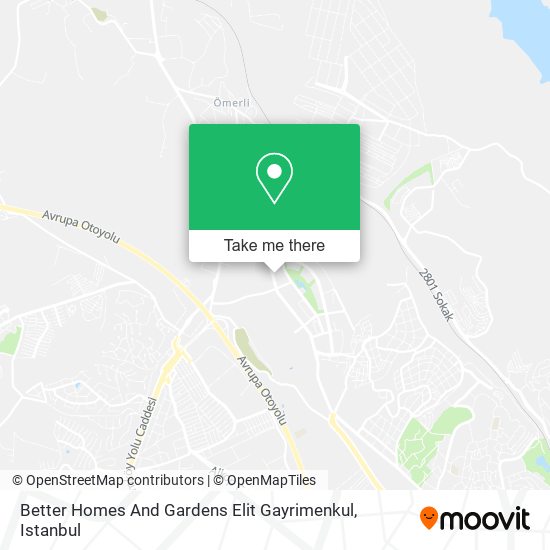 Better Homes And Gardens Elit Gayrimenkul map