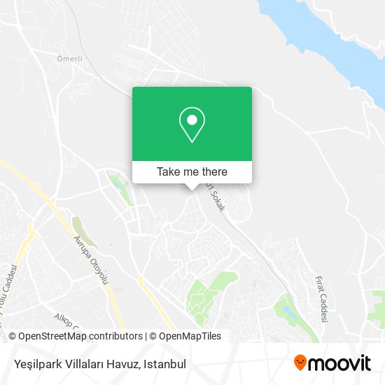 Yeşilpark Villaları Havuz map