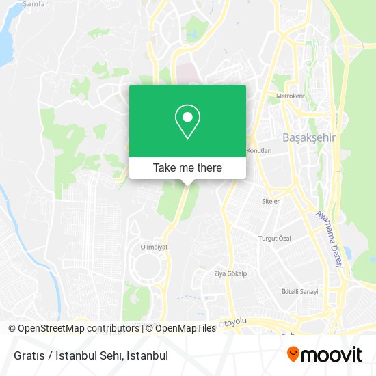 Gratıs / Istanbul Sehı map