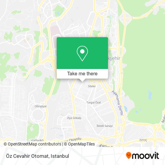 Öz Cevahir Otomat map