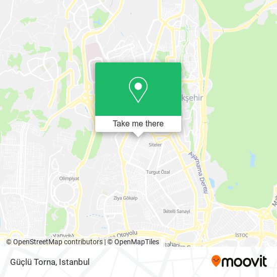 Güçlü Torna map