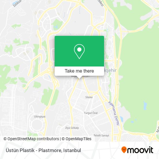 Üstün Plastik - Plastmore map
