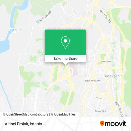 Altinel Emlak map