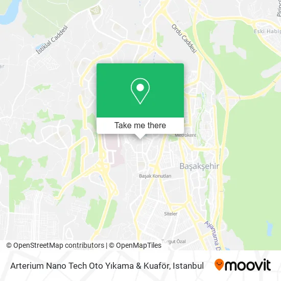 Arterium Nano Tech Oto Yıkama & Kuaför map