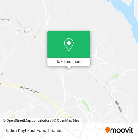 Tadım Keyf Fast Food map