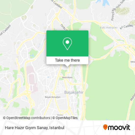Hare Hazır Gıyım Sanay map