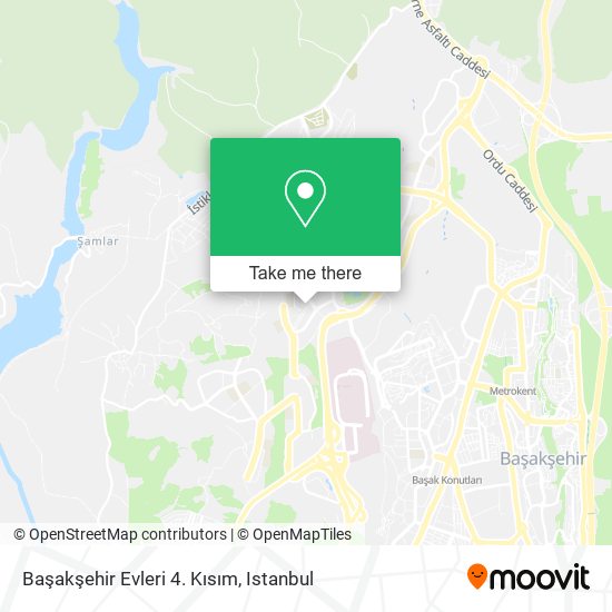 Başakşehir Evleri 4. Kısım map